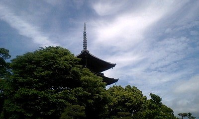 東寺　京都　空